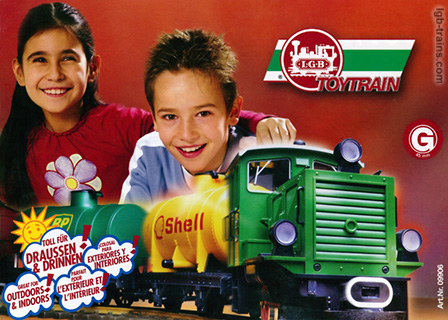 LGB Toy Train 09906 English, German, French, Spanish