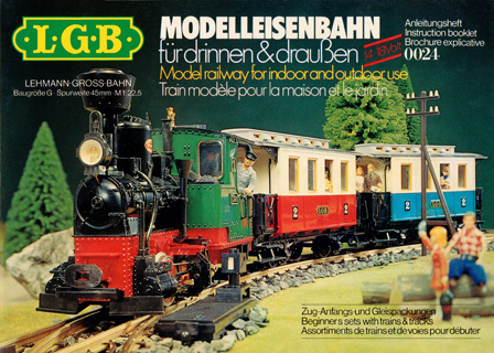 LGB Modelleisenbahn 0024 English, German, French