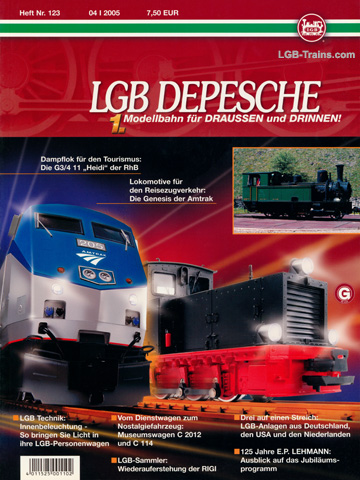 LGB Depesche 2005 Winter #123 00110 German