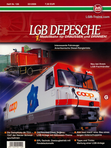 LGB Depesche 2006 Fall   #126 00110 German