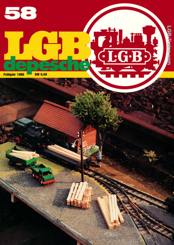 LGB Depesche 1988 Spring #58 0010 German