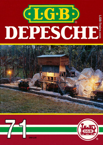 LGB Depesche 1992 Summer #71 0010 German