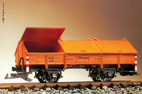 LGB Hinged-Hatch Wagon 4011