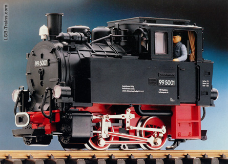 LGB B-type tank loco No. 995001 of the German State Railways 2076D
