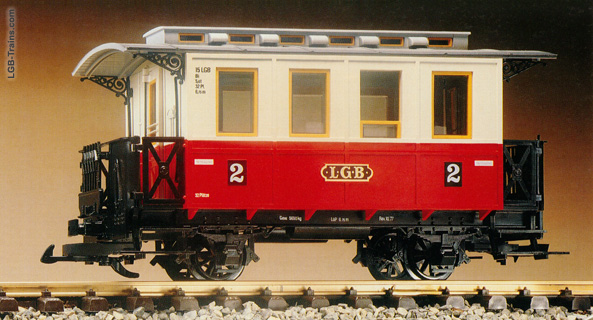 LGB Second class passenger car 3011