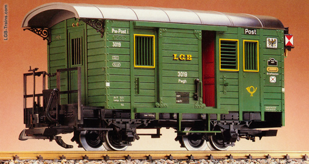 LGB Combination baggage/mail car 3019