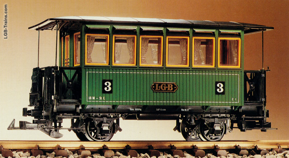 LGB Third class passenger car 3040