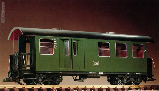 LGB Narrow gauge second class combination car (KBD4i) 3071