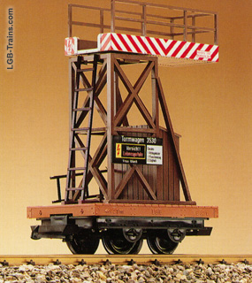 LGB Elevated platform car 3530