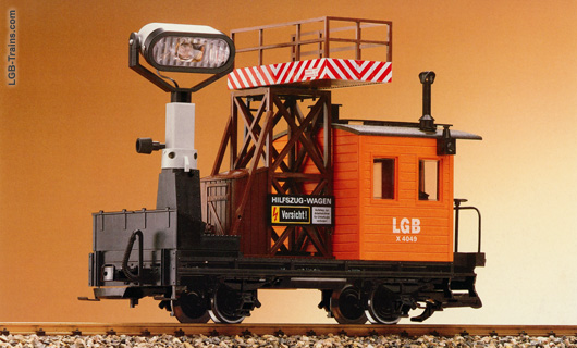 LGB Maintenance car with search light 4049