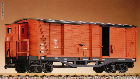 LGB Four-axle boxcar GGm 4063