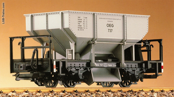 LGB Self-unloading car of the OEG 4141