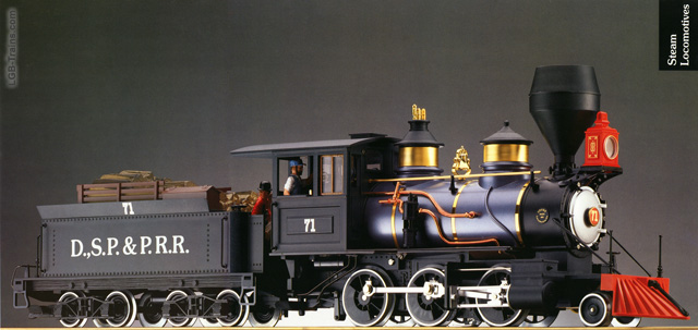 LGB American Mogul No. 71 of the DSP&PRR with tender 2028D