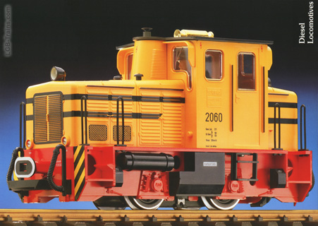 LGB Sch�ma diesel locomotive with signal horn 2060H