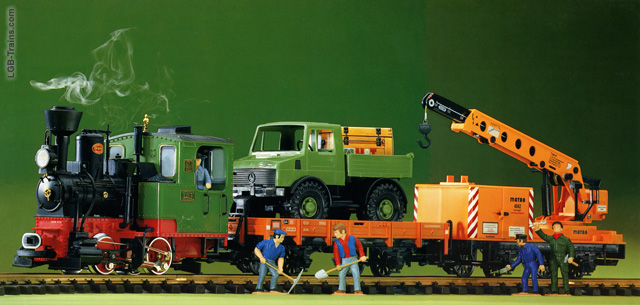 LGB Work train set 23401