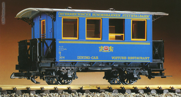 LGB �BB Steyrtal Railway dining car 3013