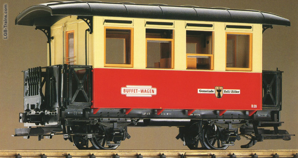LGB Zillertal Railway buffet car 3016