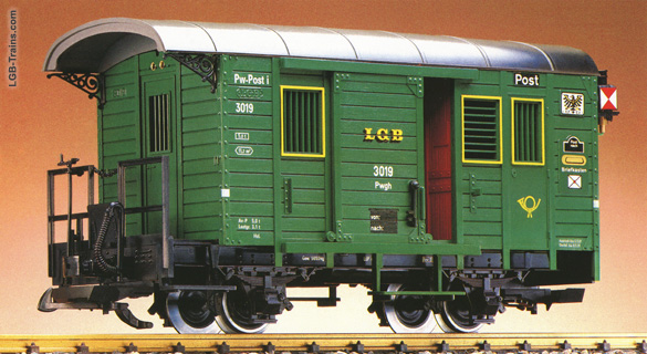 LGB Combination baggage/mail car 3019