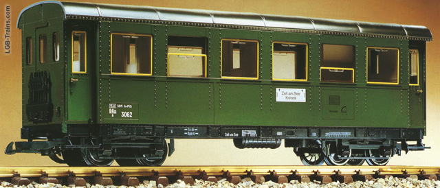 LGB Four-axle passenger car (B4ip/s) 3062