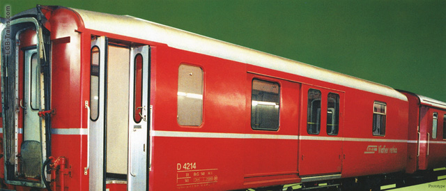 LGB RhB baggage car 3069