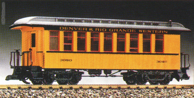 LGB D&RGW passenger coach 3080