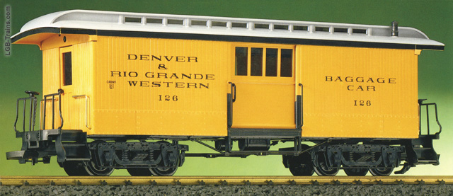 LGB D&RGW baggage car 3084