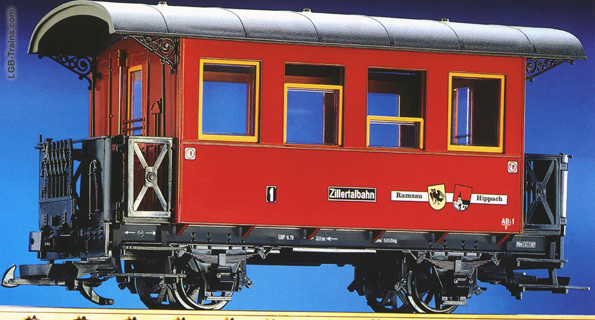LGB Zillertal Railway passenger car 3107