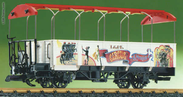 LGB Circus observation car 3125