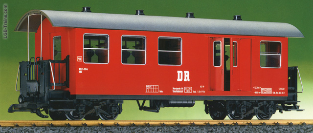 LGB DR tourist car with baggage compartment 3171
