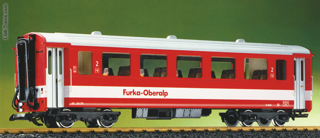 LGB Series III car of the Furka Oberalp Railway 3267