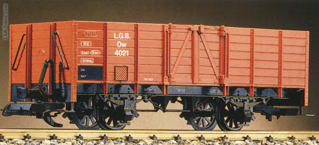 LGB High-sided gondola (Qw) 4021