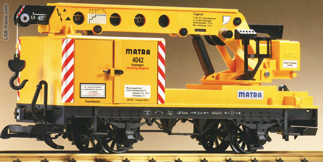 LGB Crane car 4042