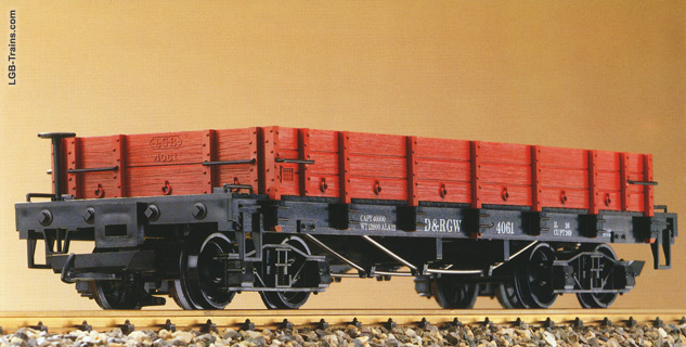LGB Four-axle low-sided gondola 4061