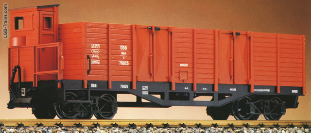 LGB Four-axle high-sided gondola of the �BB 4062