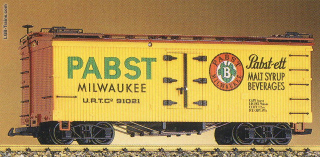 LGB Pabst four-axle reefer 4074