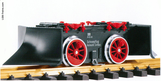 LGB DR Snowplow Loco, 99-51-53 20040
