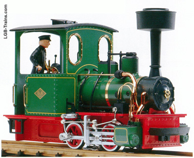LGB Field Railroad Industrial Steam Loco, Green 21140