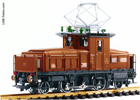 LGB RhB Ge 2/4 Electric Loco, Brown 21440