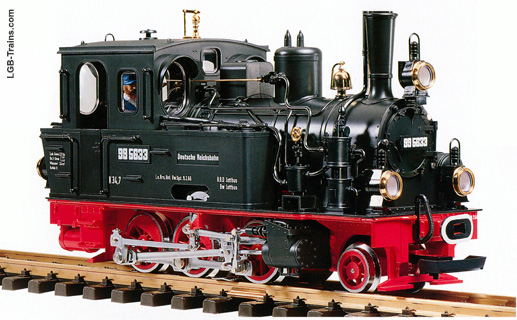 LGB DR Spreewald Steam Loco, Black 21741