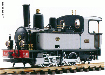 LGB TA Steam Loco, Gray, 54 21780