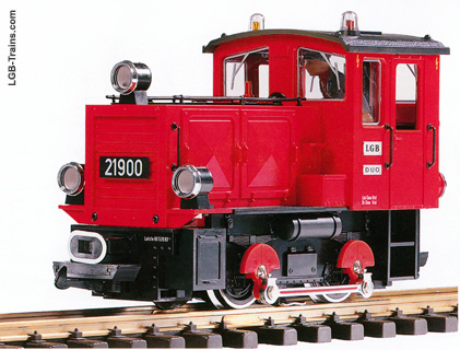 LGB DUO®-System Diesel Loco. Red 21900