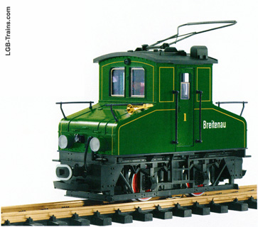 LGB Breitenau Electric Loco, Green 22300