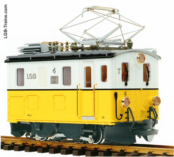 LGB Rack Electric Loco, Yellow 22460