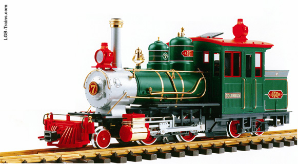 LGB LG&B® Columbus® Forney Steam Loco, Sound 23252