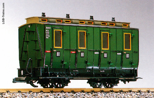 LGB 3rd Class Compartment Car 30500