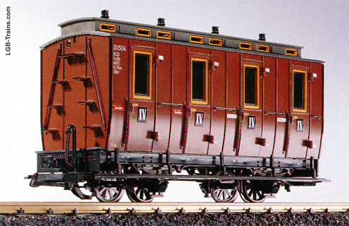 LGB 4th Class Compartment Car 30504