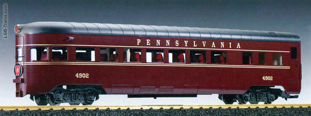 LGB PRR Streamline Observation Car 32590