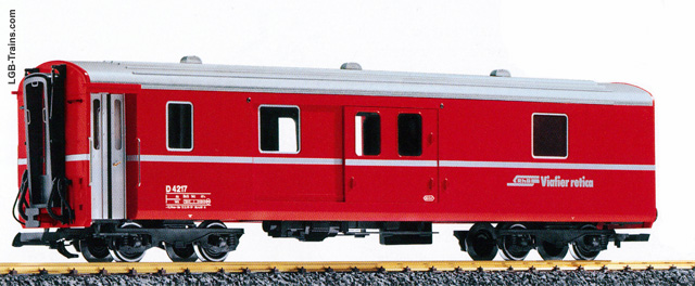LGB Rhß Baggage Car, D 421 7  32690