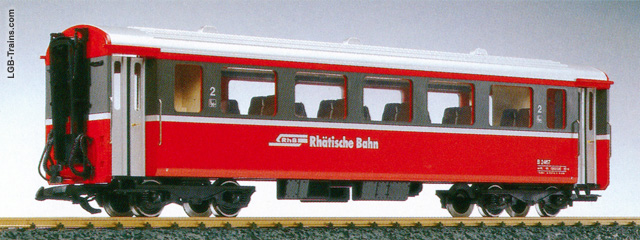 LGB RhB 2nd Class Passenger Car. B2467  33670