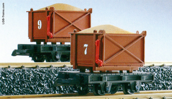 LGB Field Railroad Dump Cars, 2 pieces 42170